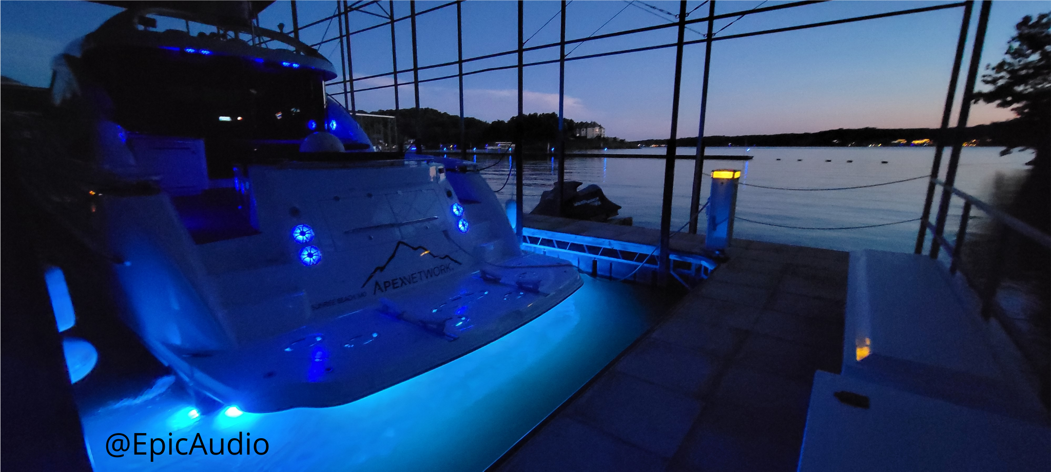 Underwater LED Boat Lights Lake Ozarks Epic Audio